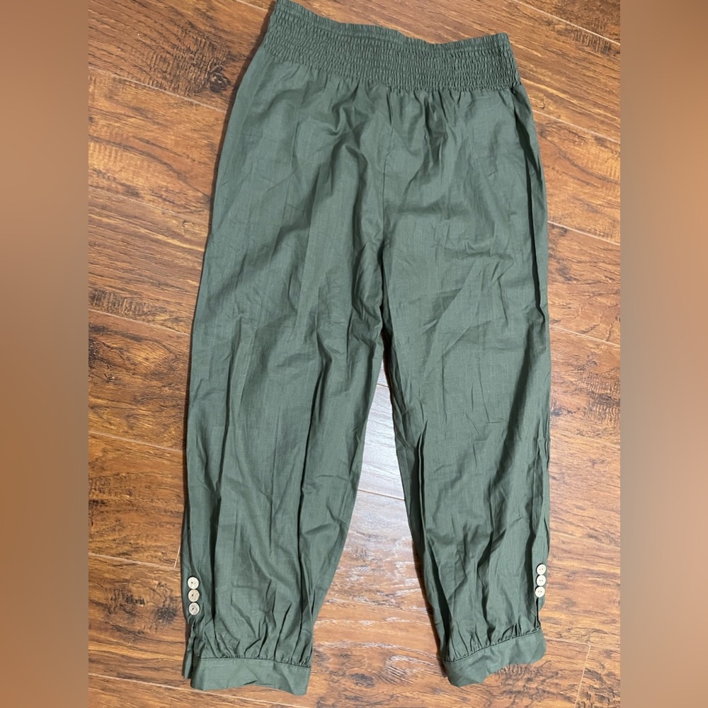 Olive Green Womens Size 12  or Xl Pants for women brand new with tag